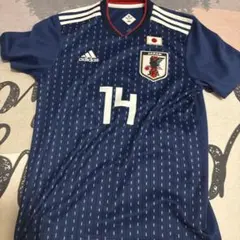 サッカー日本代表 ユニフォーム 乾貴士 14番 adidas