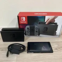 美品】Nintendo Switch 本体 グレー 周辺機器込み - メルカリ