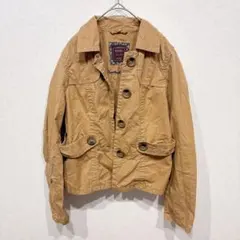 オールドネイビー カジュアルジャケット 長袖 XS ワークジャケット 茶色