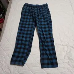 UNIQLO チェック柄 カジュアルパンツ Lサイズ