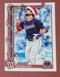 Dylan Crews topps holiday insert