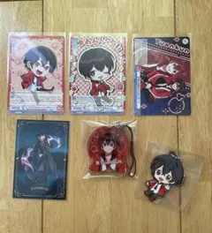 ゆあんくん　アクリルキーホルダー　カード　6点セット