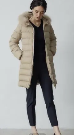 ユナイテッドアローズ　グリーンレーベル　ファーコート　ダウン