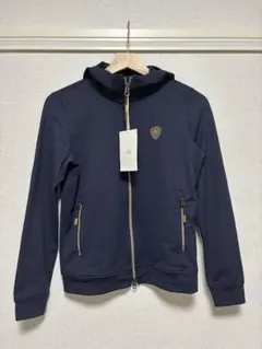 新品 Felisi フェリージ ゴルフ ジップパーカー ブルゾン S ネイビー