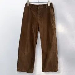 無印良品 ムジルシ コーデュロイパンツ シンプル カジュアル ラフ L《c497