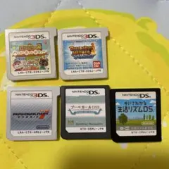 ニンテンドー3DS/DSソフト　5点セット　まとめ売り