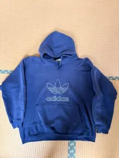 adidas トレフォイルロゴ パーカー 90s