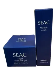 SEAC 朝用・夜用オールインワンゲル セット 50g入り - メルカリ