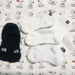THE NORTH FACE ソックス 4足セット 黒 白