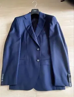 HUGO BOSS ネイビー シングルブレスト スーツ MEN'S