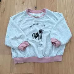 soft cheese パイル地 トレーナー　100