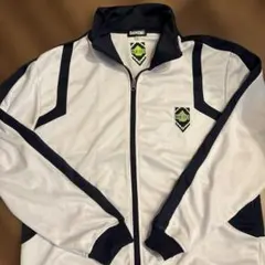ブルーロック トラックジャケット ジャージ 白 紺 プレミアムバンダイ XL
