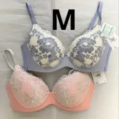 Mサイズ×2枚　ワコール　シンクロブラ　ノンワイヤー