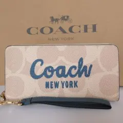 コーチ COACH 長財布 シグネチャー コーチ グラフィック ロング ジップ
