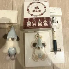 ディズニー クリスマス 2025 リルリンリン キーチェーン 水色