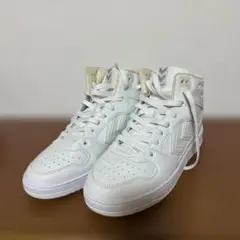 hummel ハイカットスニーカー ホワイト27センチ 新品未使用のサムネイル