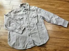 最終価格　GAPkids　ギャップ　シャツ　羽織りにも　ベージュ　120