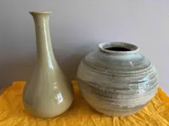 大塩昭山造　花瓶　権現谷窯　螺山作　壺 大塩昭山造 花瓶 権現谷窯 螺山作 壺 - メルカリ