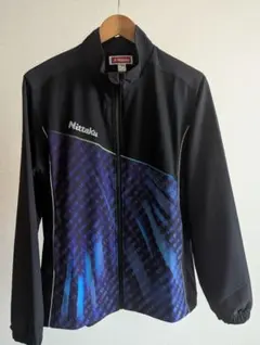 ニッタク 卓球ジャケット Lサイズ 黒青