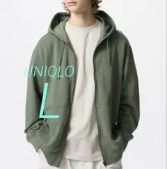 スウェットフルジップパーカ l