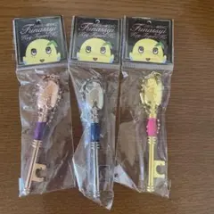 ふなっしー鍵型キーホルダー 3点セットのサムネイル