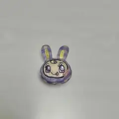 べリエちゃん フェイスマスコット パープル