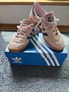 adidas Spezial ピンク/ネイビー スニーカー26.5