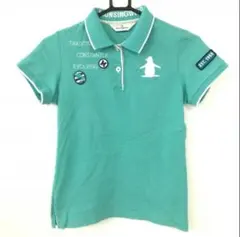 Munsingwear レディース ポロシャツ ターコイズ　L