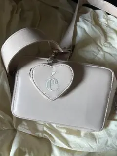 épine é Heart pouch shoulder bag ピンク