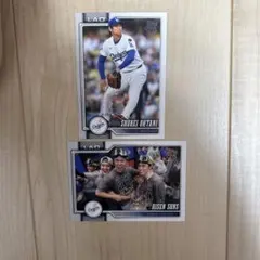 Topps 2026 大谷翔平 山本由伸 佐々木朗希 カード 2장 세트