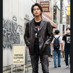 2026年最新】old gap レザージャケット ブラウンの人気アイテム - メルカリ