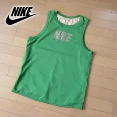 NIKE ナイキ L メンズ リバーシブル タンクトップ グリーン ベージュのサムネイル