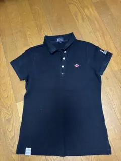 PEARLY GATES ブラックポロシャツ サイズ1