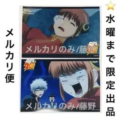 【3/25水まで】銀魂 期間限定④ ネットプリント ブロマイド 神楽2枚セット