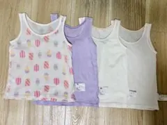 ユニクロ　コットンメッシュタンクトップ　4枚セット