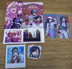 プロセカ 小豆沢こはね 白石杏 カード ステッカー チェキ 8枚セット