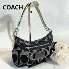 COACH コーチ 2way シグネチャー ショルダーバッグ ポピー y2k