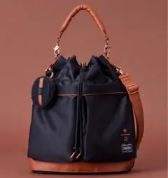 PORTERスターバックスリザーブ コーヒービーンシェイプ 2WAYツールバッグ