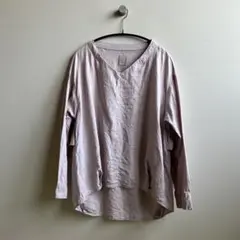 URBAN RESEARCH DOORS リネン Vネック長袖