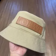 LOEWE ベージュ バケットハット