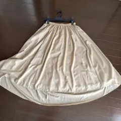 マッキントッシュ　ベージュ フレアスカート ゴムウエストのサムネイル