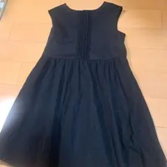 BeBe 黒 ノースリーブワンピース 130