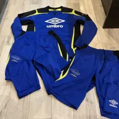 鉄*様 アンブロ　ジャージ　セットアップ　umbro 上下セット　半ズボン　ブル
