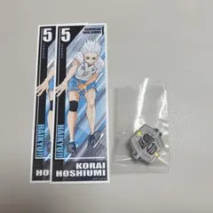 ハイキュー!! 星海光来ステッカーセット＆鴎台バッチ