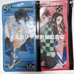 鬼滅の刃　フルカラーポーチコレクション　伊之助　炭治郎　禰豆子