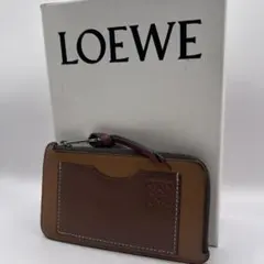 ✨美品✨ロエベ フラグメントケース アナグラム コインケース　ブラウン