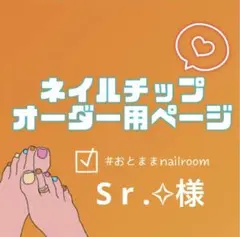 S r .✧様　ネイルチップ　オーダー専用ページ