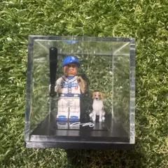 非売品　ドジャース　大谷翔平　デコピン　サインプリント　ミニフィグ