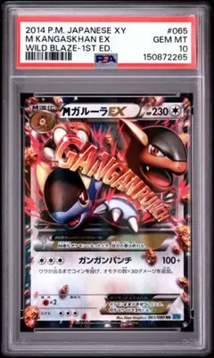 【PSA10】MガルーラEX 1ed ワイルドブレイズ 065/080のサムネイル