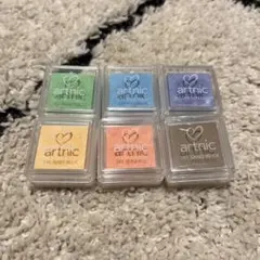 artnic インクパッド 6個セット　スタンプ